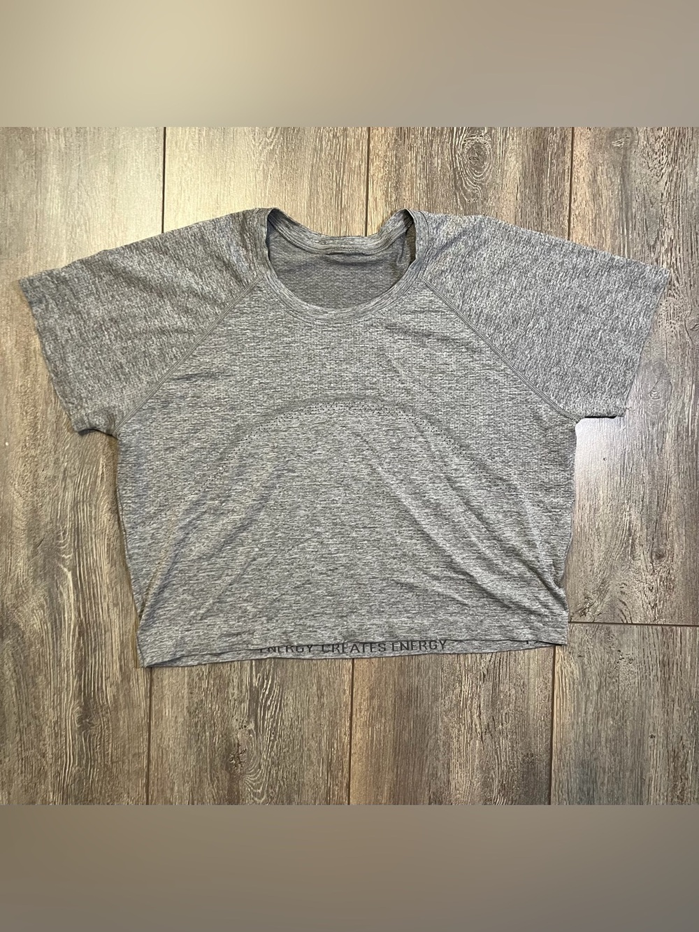 lululemon Swiftly Tech Cropped Short-Sleeve Shirt 2.0. Size 12